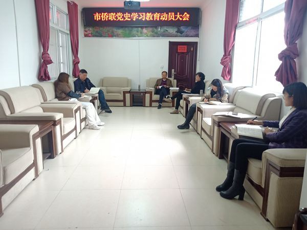 市侨联召开党史学习教育动员大会