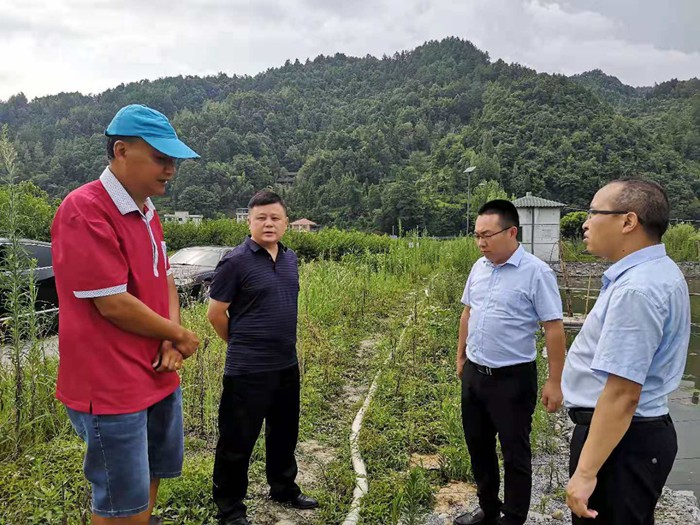 市委台办到印江自治县洋溪镇调研台资企业