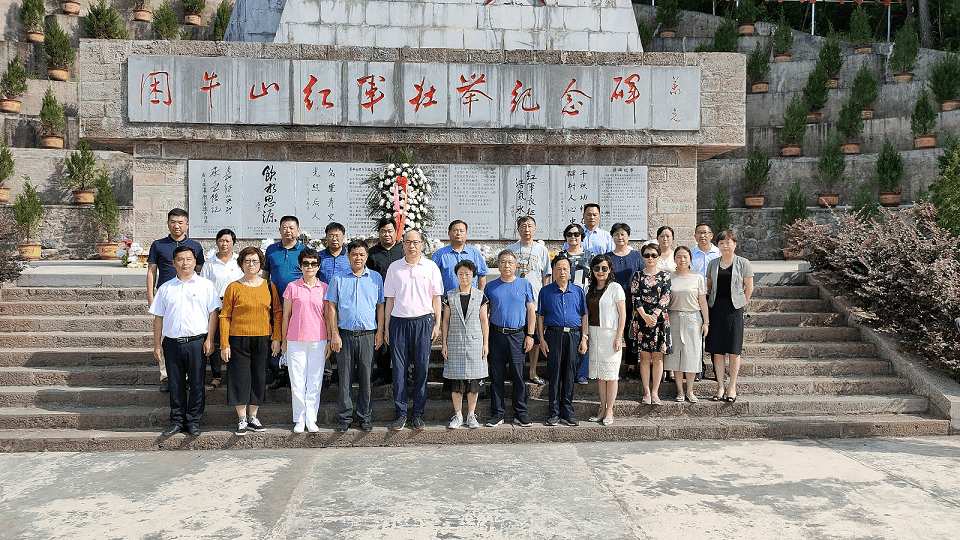 农工党中央副主席蔡威一行来铜开展中共党史学习教育