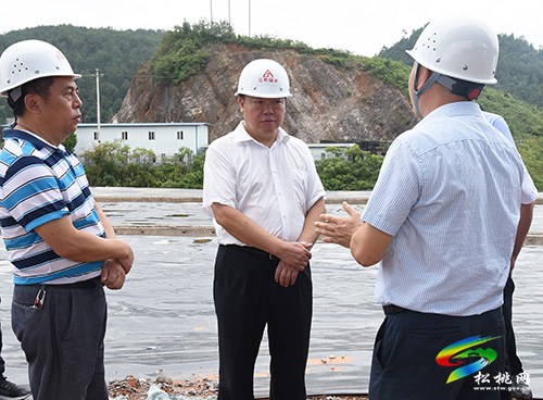 商友江到松桃开展调研