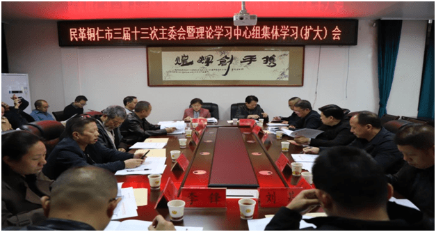 民革铜仁市委召开中心组集体学习（扩大）会议专题学习中共二十大精神