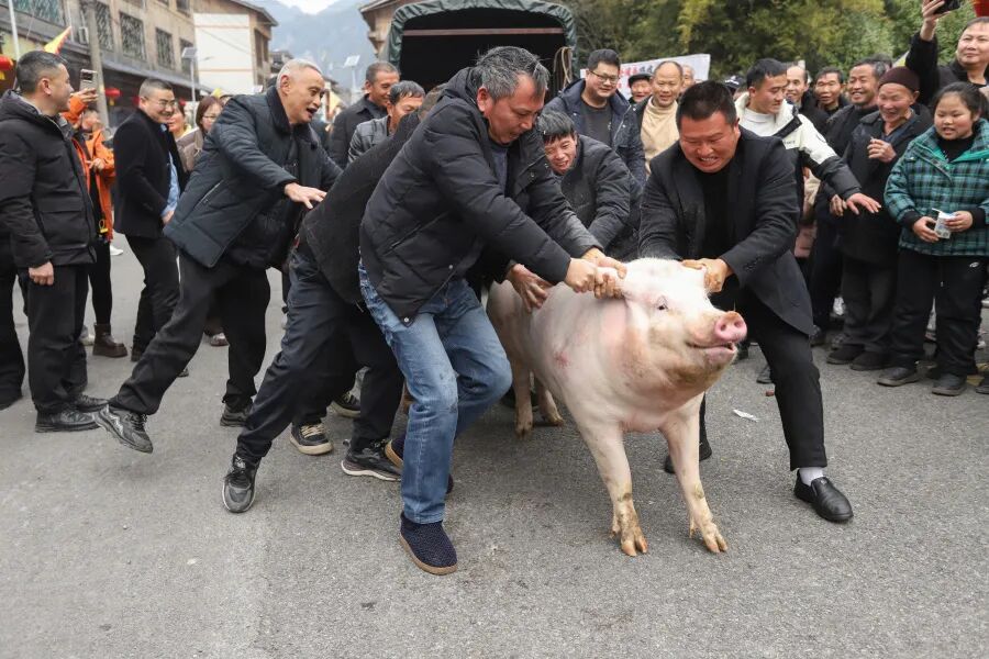 印江：万人共庆土家族“过赶年”